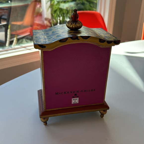 Mackenzie Childs desk clock - Picture 3 of 5